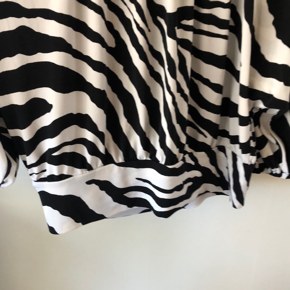 Express Zebra Blouse - Picture 4 of 5
